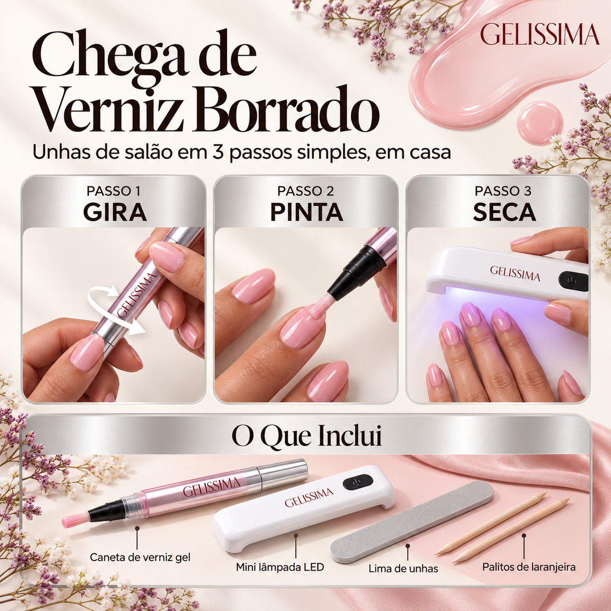 GELISSIMA Kit Salão de Bolso